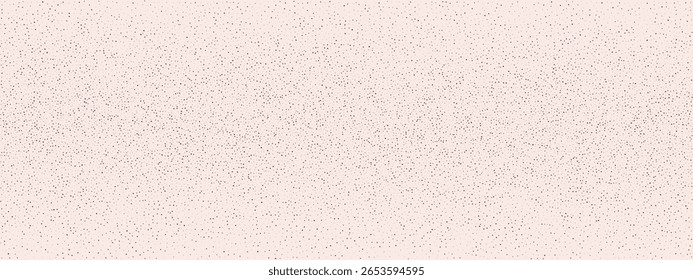 Coffee powder texture. Granule scatter and dust particle isolated on white background. Vector illustration of roasted arabica grains.