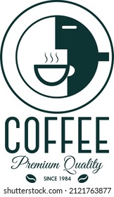 Diseño de logotipo de calidad superior para café