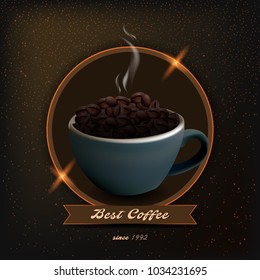 coffee product illustration