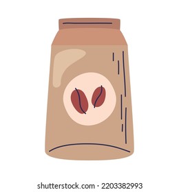 coffee product in paper bag