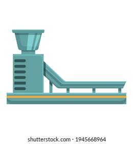 Coffee production making icon. Cartoon of coffee production making vector icon for web design isolated on white background