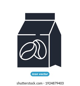 Coffee products icon. Coffee products symbol template for graphic and web design collection logo vector illustration