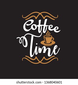 Coffee Quote and saying. Today Coffee time