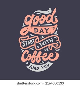 presupuesto de café para camiseta y afiche