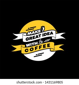 coffee quotes and logo inspiration vintage 