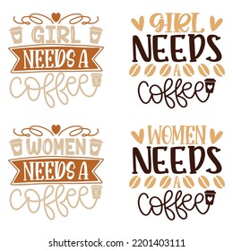 Coffee Quotes SVG And Tshirt Designs Bundle. Coffee SVG quotes Design, Caffeine T-Shirt, Family Coffee SVG Crafts Design. Coffee Vector EPS Editable Files Bundle, can you download this bundle.