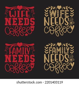 Coffee Quotes SVG And Tshirt Designs Bundle. Coffee SVG quotes Design, Caffeine T-Shirt, Family Coffee SVG Crafts Design. Coffee Vector EPS Editable Files Bundle, can you download this bundle.