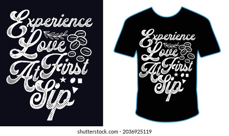 Coffee quotes t-shirt design bundle