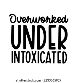 Coffee Quotes Typography Black and White