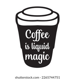 Coffee quotes vector typography, Coffee quotes SVG cut files bundle, 