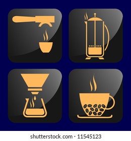 coffee related icons