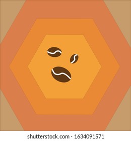 Coffee. Relaxation. Background. Stock vector illustration.