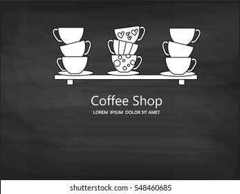 Coffee restaurant brochure vector, coffee shop menu design. Vector cafe template with hand-drawn graphic. Coffee flyer.vector illustration.