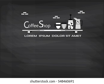 Coffee restaurant brochure vector, coffee shop menu design. Vector cafe template with hand-drawn graphic. Coffee flyer.vector illustration.