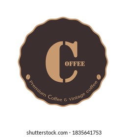 Coffee retro , Coffee Logo or icon in premium quality