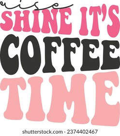 coffee retro "svg" design and eps file