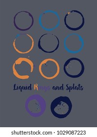 Coffee Rings and Splats. 