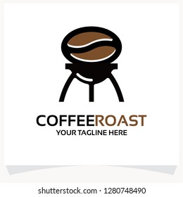 Coffee Roast Logo Template Design Vector Inspiration. Icon Design