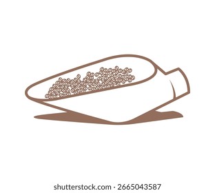 Kaffeeröster Symbol Kaffeewerkzeugfach