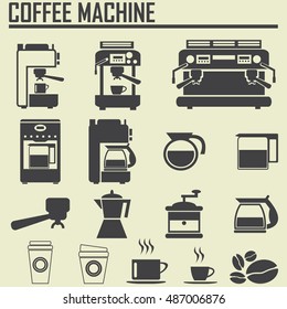 coffee roaster machine vector illustration.