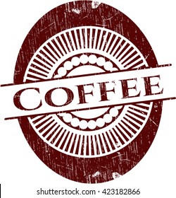 Kaffee mit Gummidichtung Textur