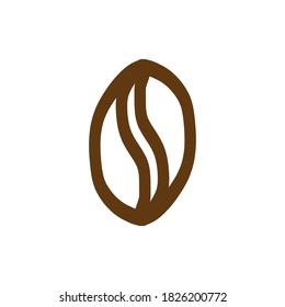 Café con vector de diseño del logotipo de letra S