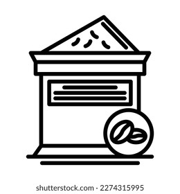 Coffee Sack Icon Design For Personal And Commercial Use