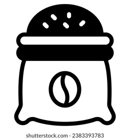 Coffee Sack Icon Illustration, for UIUX, infographic, etc