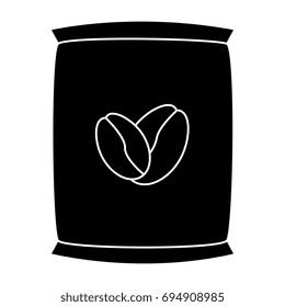 coffee sack isolated icon