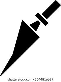 Coffee Scoop Glyph Vector Icon Design