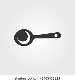 Coffee scoop icon - Simple Vector Illustration