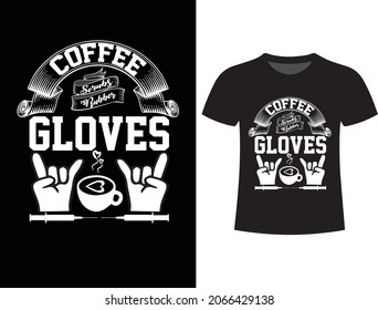 Coffee scrubs rubber nursing t-shirt
