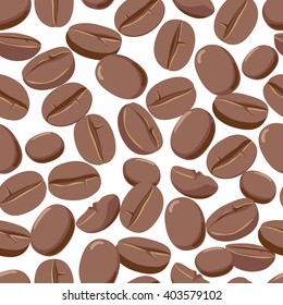 Coffee seamless pattern. Vector illustration.