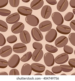 Coffee seamless pattern. Vector illustration.