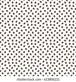 Coffee seamless pattern.  Vector illustration.