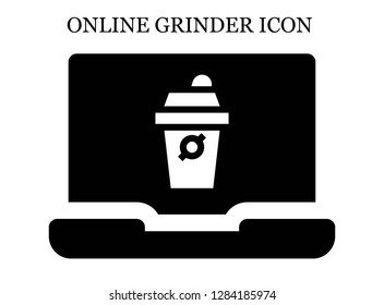 Coffee search icon. Editable Coffee search icon for web or mobile.