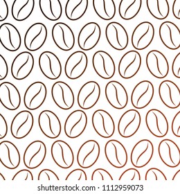 coffee seeds aroma grains pattern design