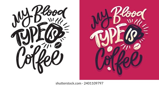 Coffee set. Hand drawn doodle coffee art, design elements, template for fabric, cafe, menu, pattern.