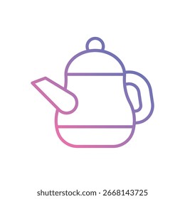 Ícone do conjunto de café vetor ilustração de stock