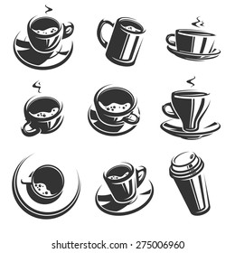 Coffee set. Vector