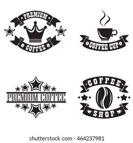 Coffee set. Vector EPS10 illustration.