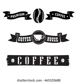 Coffee set. Vector EPS10 illustration.