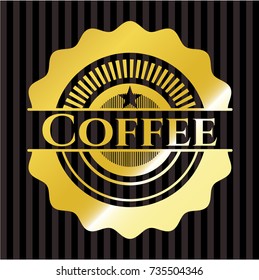 Coffee shiny badge