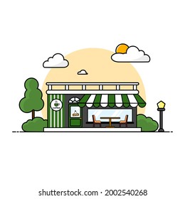 A coffee shop is a coffee shop. The appearance of a cafe It is a mix of "restaurant" and "bar" styles. Cafes generally do not sell alcoholic beverages. It focuses on coffee, tea or chocolate beverages