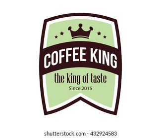 coffee shop badge image vector icon