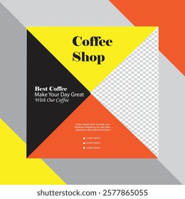 Coffee Shop Best Coffee Templet Flyer Design