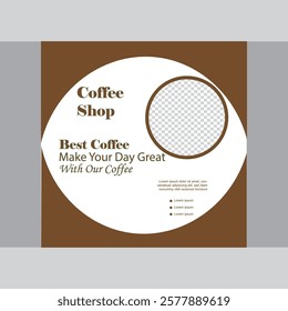 Coffee Shop Best Coffee Templet Flyer Design