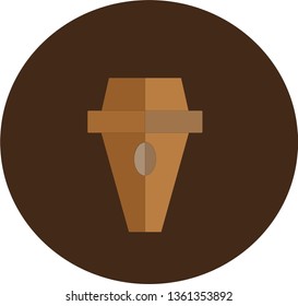 Coffee Shop Brown