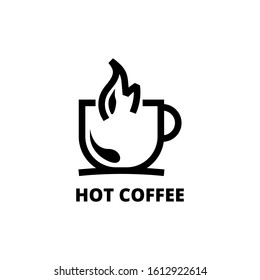 coffee shop cafe beans hot drink design template-vector illustration