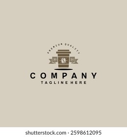 Coffee shop and cafe logo